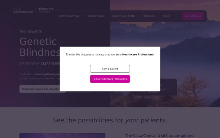 Screenshot of beacontxhcp.com