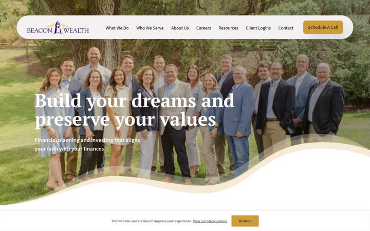 Screenshot of beaconwealth.com