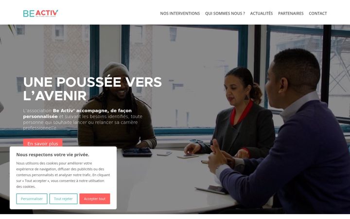 Screenshot του beactiv.fr