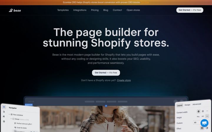 Screenshot of beae.com