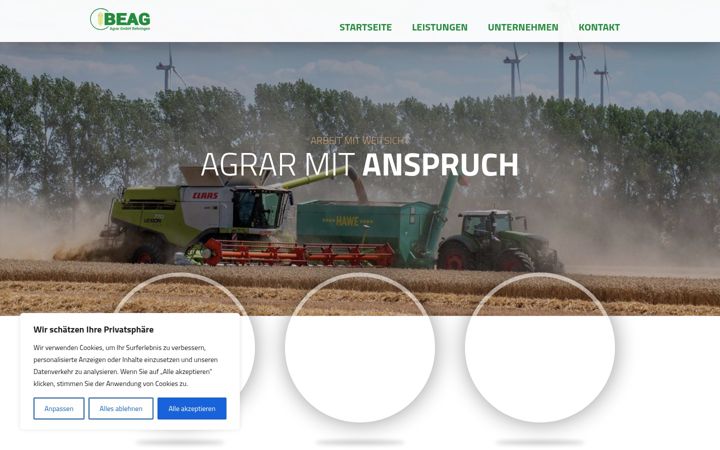 Screenshot van beag-agrar.de