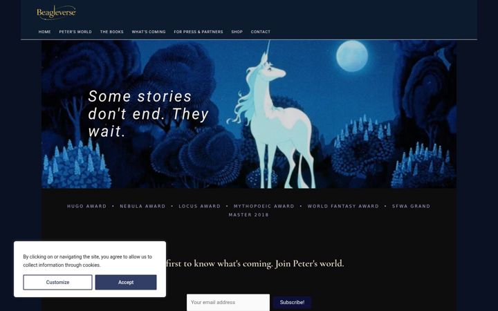 Screenshot of beagleverse.com