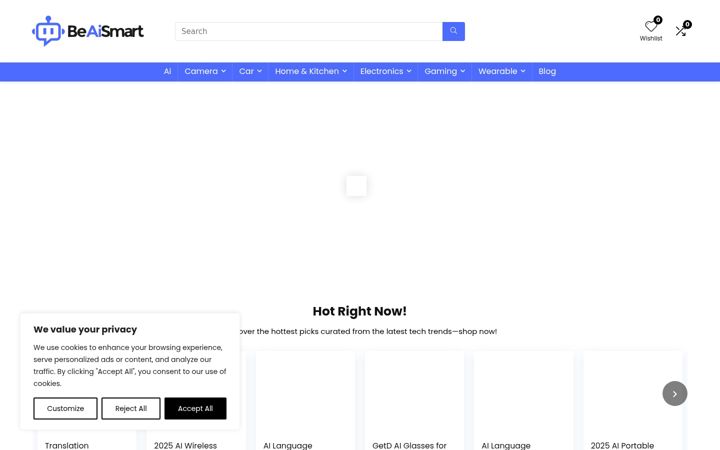 Screenshot of beaismart.com
