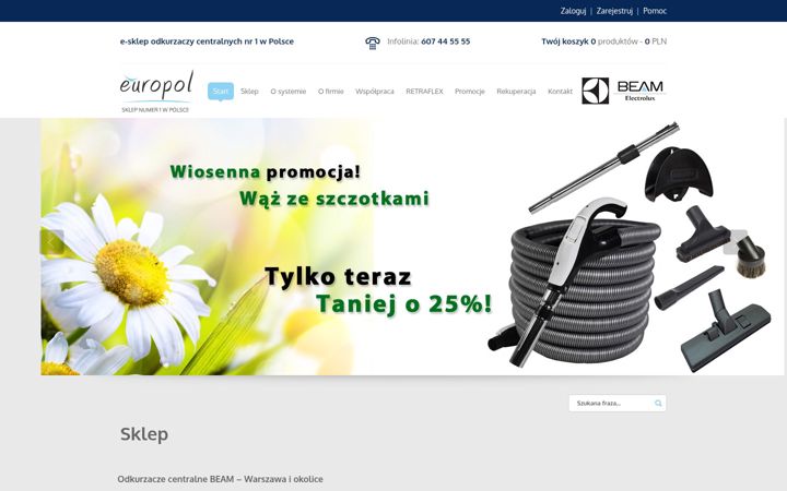 Screenshot of beam.com.pl