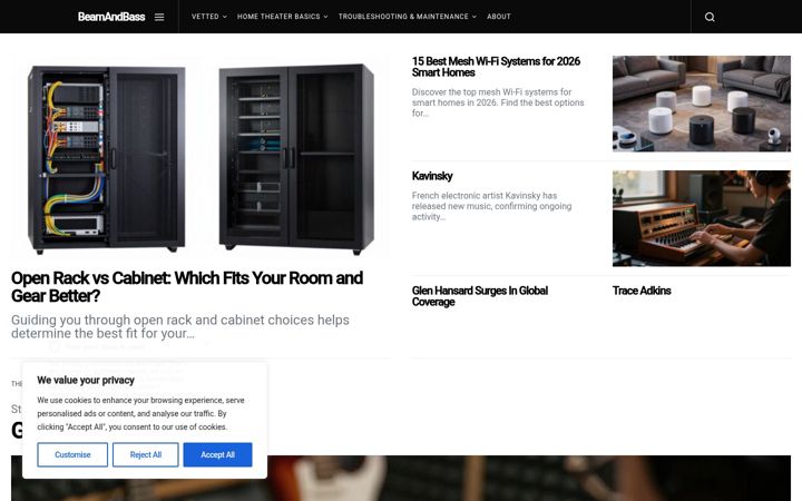 Screenshot of beamandbass.com