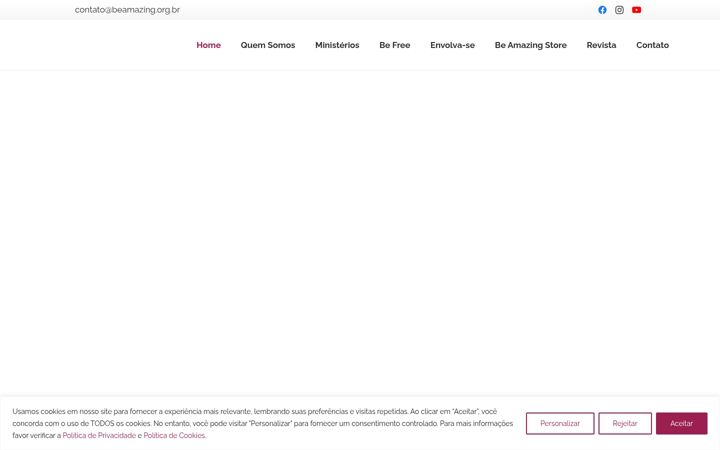 Screenshot of beamazing.org.br