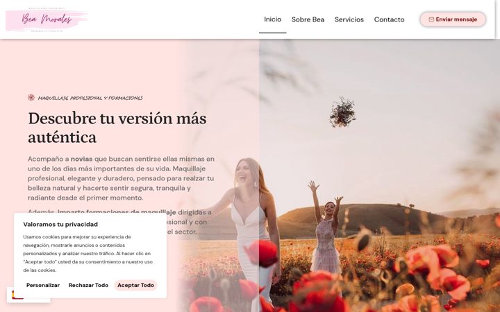 Screenshot of beamorales.com