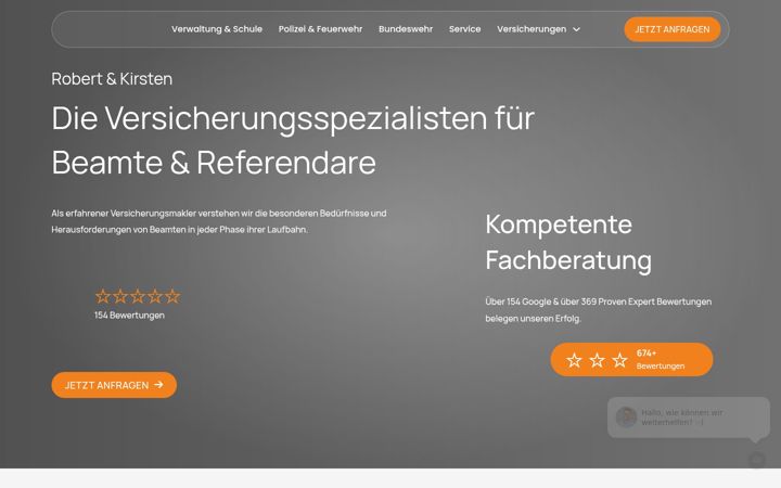 Screenshot of beamtenberatung.info