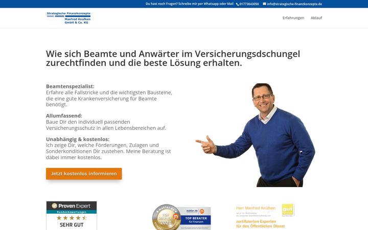 Screenshot of beamtenspezialist.com