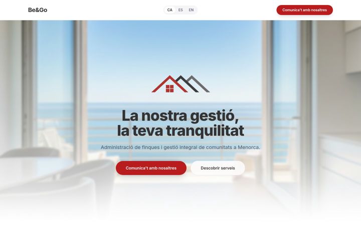 Screenshot of beandgo.es