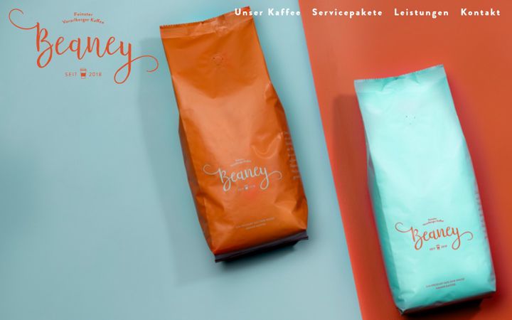 Screenshot of beaney.at