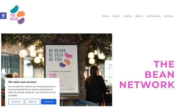 Screenshot of beannetwork.co.uk