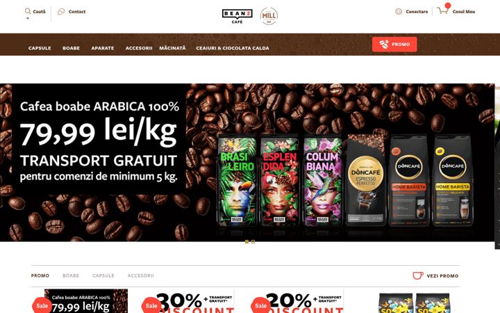 Képernyőkép: beanzcafe.ro