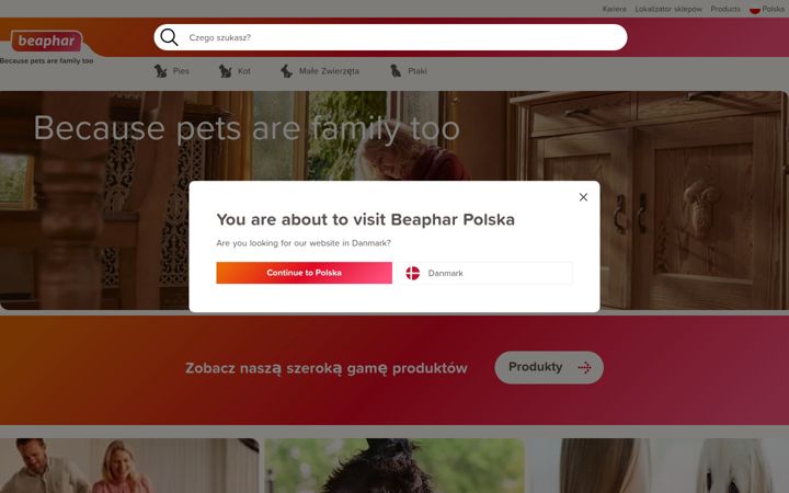 Screenshot of beaphar.pl