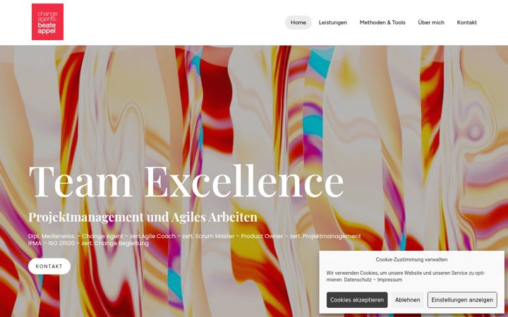Screenshot of beappel.de