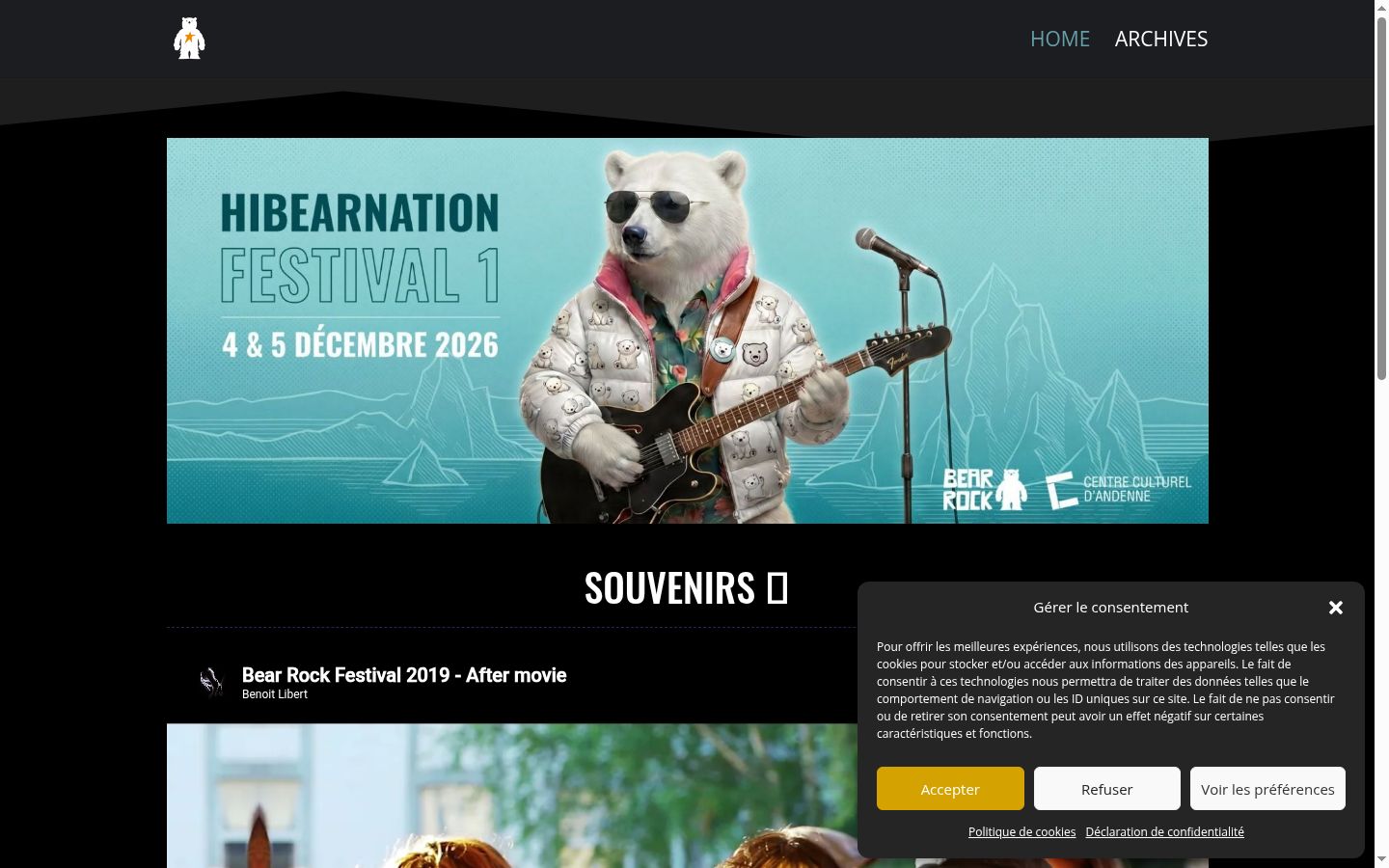 Sutikimo reklamjuostės, rodytos prieš bet kokią sąveiką, ekrano kopija