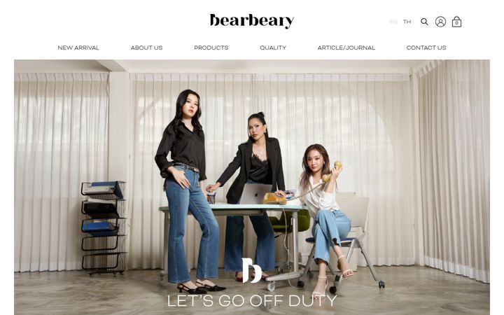 Screenshot of bearbeary.com