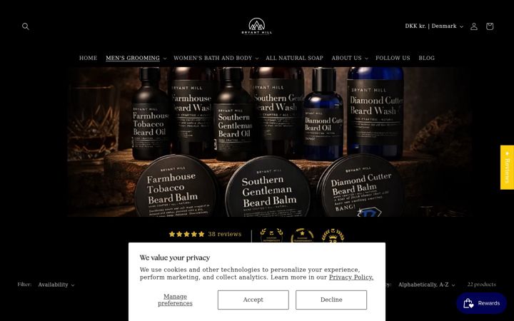Screenshot of beardcarepros.com