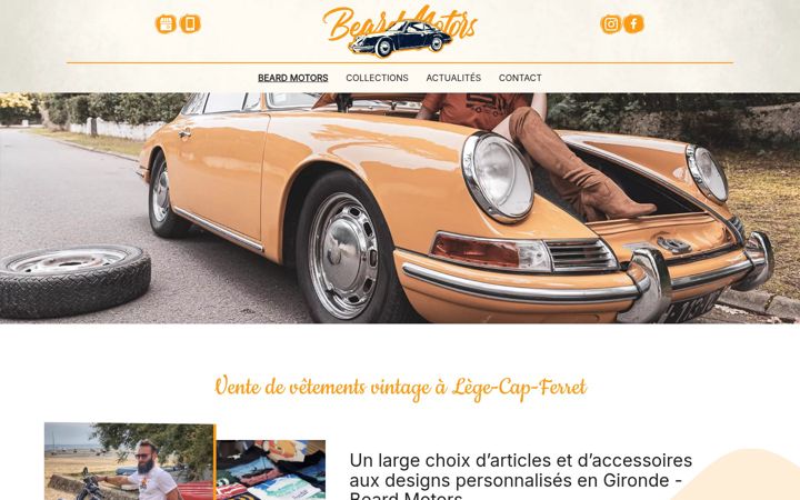 Screenshot of beardmotors.fr