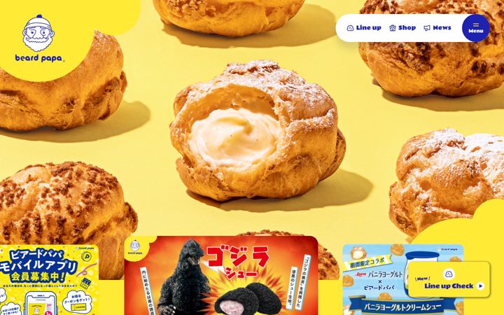 Screenshot of beardpapa.jp