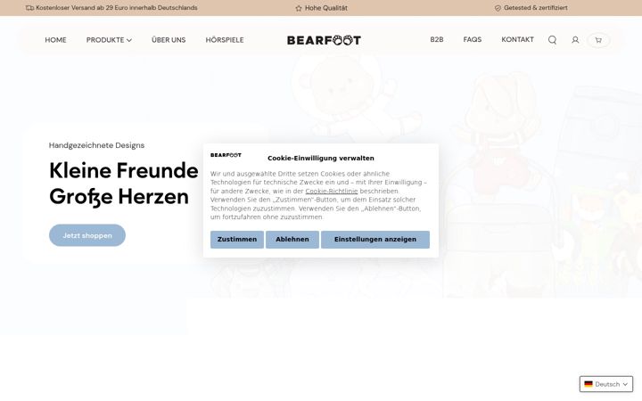 Screenshot of bearfoot.de