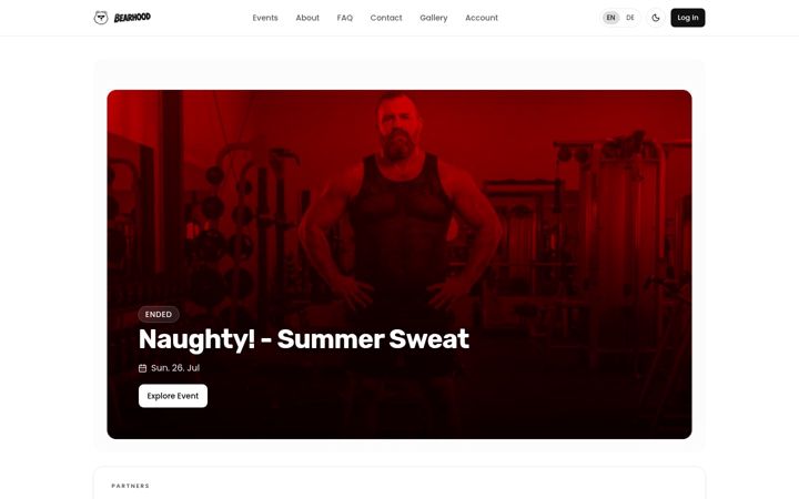 Screenshot of bearhood.de