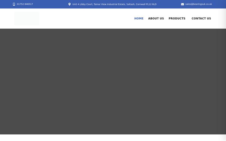 Screenshot of bearingsuk.co.uk