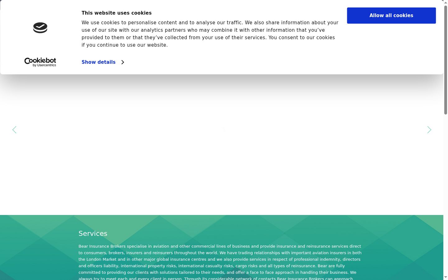 Screenshot des Einwilligungsbanners vor jeglicher Interaktion