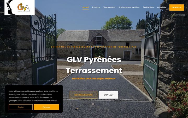 Snímek obrazovky bearnpyreneesterrassement.fr