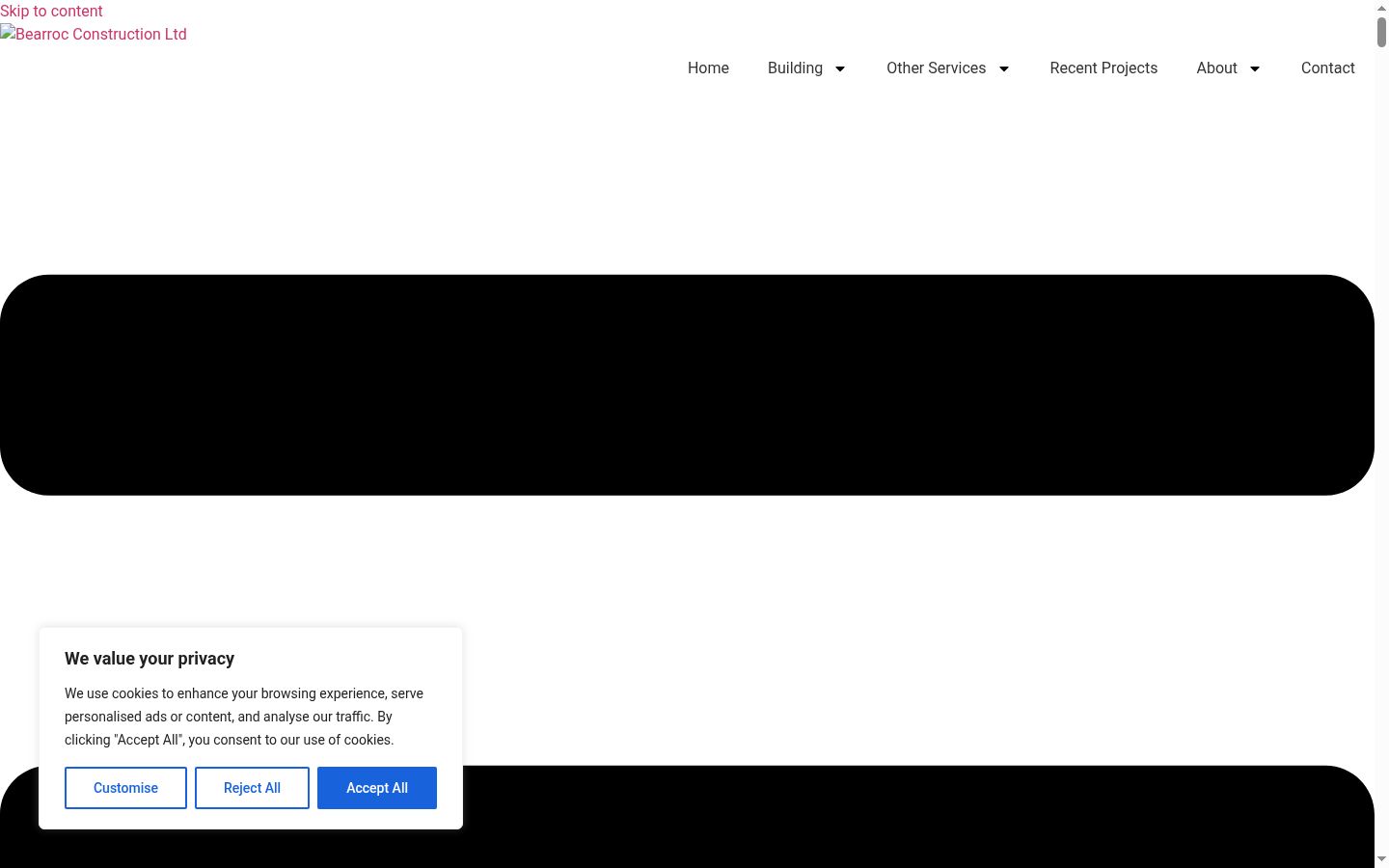 Screenshot tal-banner tal-kunsens muri qabel kwalunkwe interazzjoni