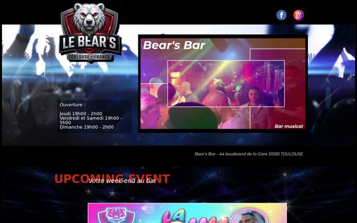 Screenshot of bears-toulouse.club