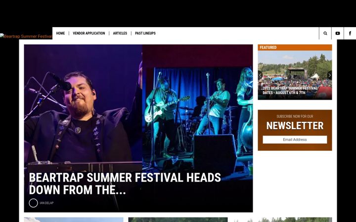 Screenshot of beartrapsummerfestival.app