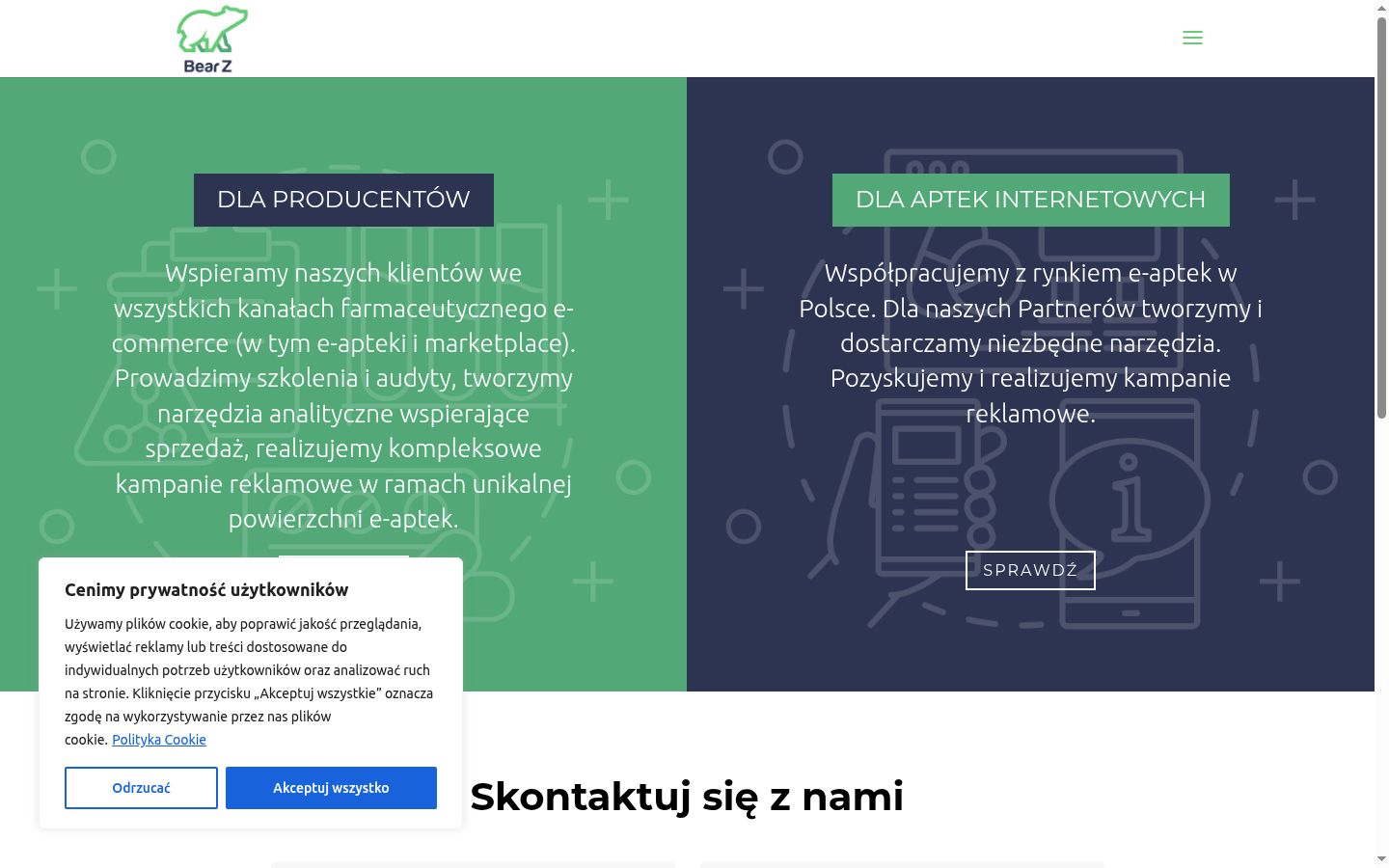 Snímka obrazovky banera súhlasu zobrazeného pred akoukoľvek interakciou