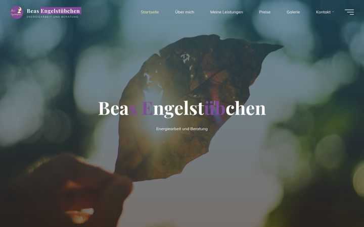 Screenshot of beas-engelstuebchen.de