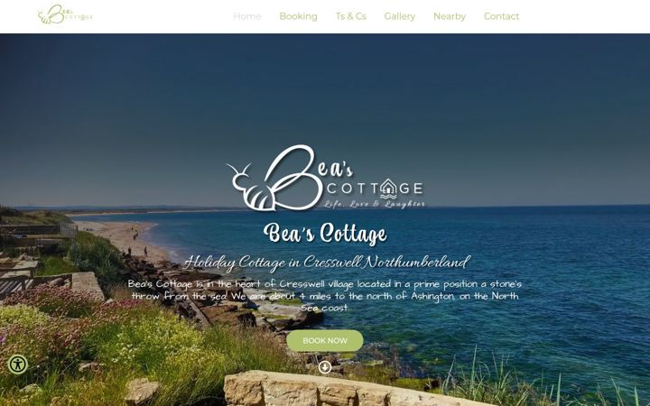 Screenshot of beascottage.co.uk