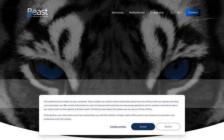 Screenshot of beast.bi