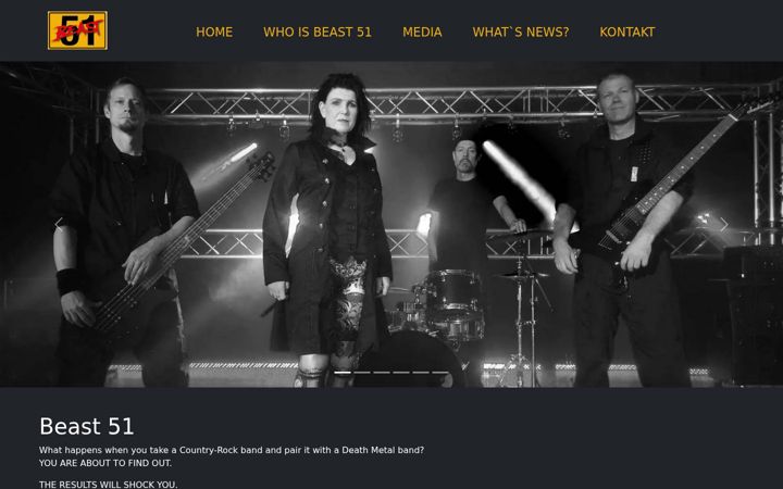 Screenshot of beast51.de