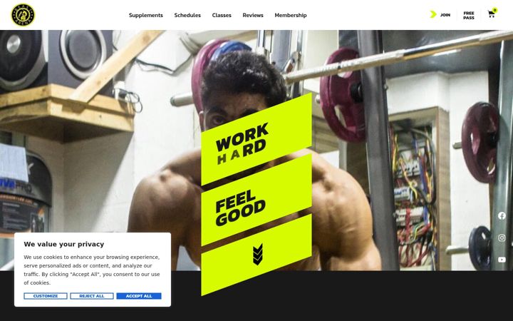 Screenshot of beastarenaclub.com