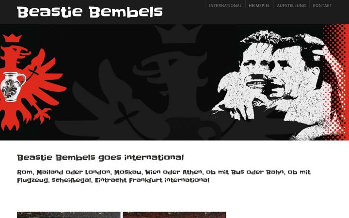 Screenshot van beastie-bembels.de