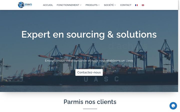 Screenshot of beasy-world-sourcing.com