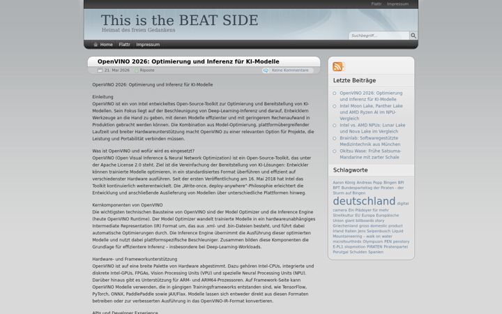 Screenshot di beat-side.de