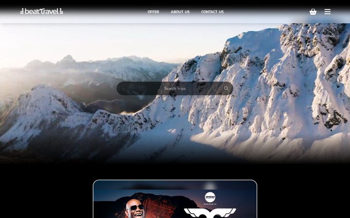 Screenshot of beat-travel.hr