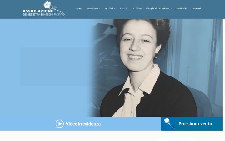 Ekraanipilt saidist beatabenedetta.org