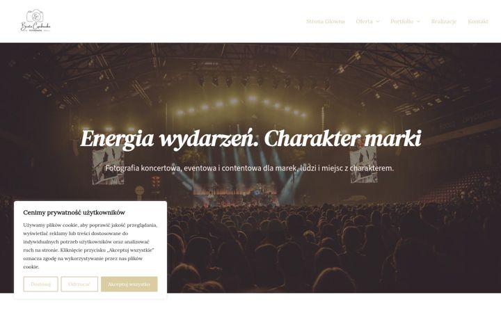 Screenshot of beataczarkowskafotografia.pl