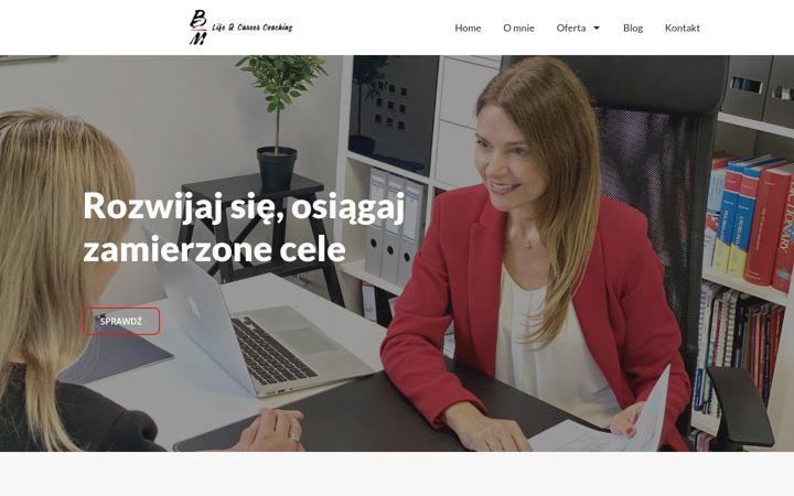 Screenshot του beatamrotek.pl