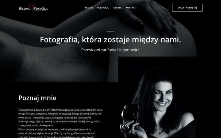 Screenshot of beatasmolkafotografia.pl
