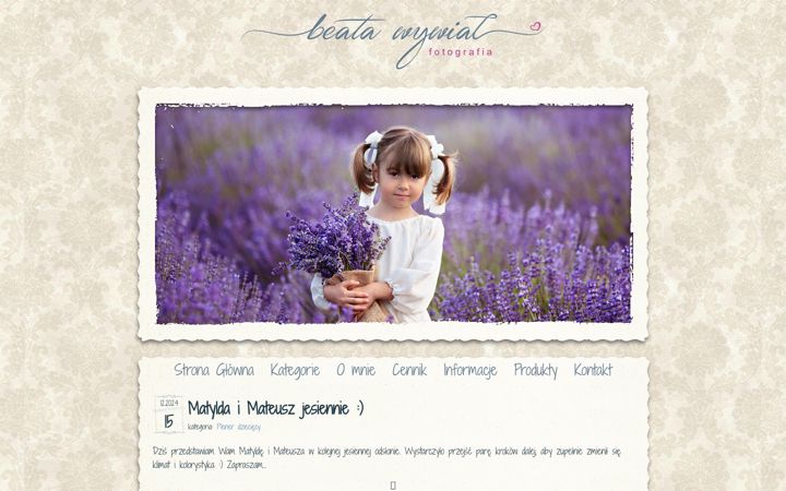 Screenshot of beatawywial.pl
