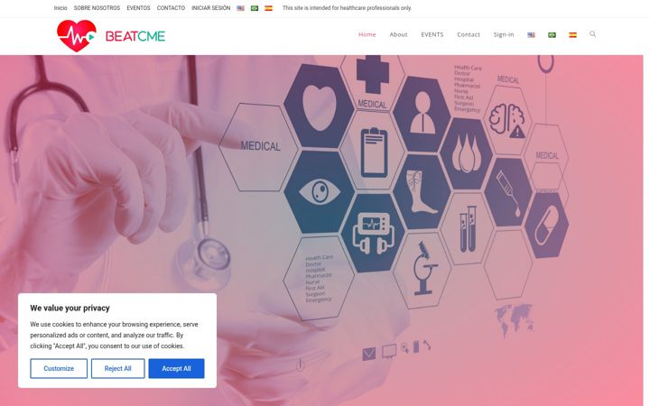 Screenshot του beatcme.org