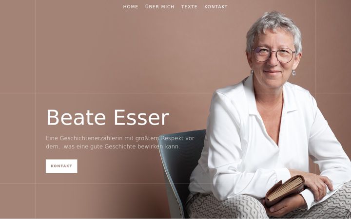 Screenshot stránky beate-esser.de