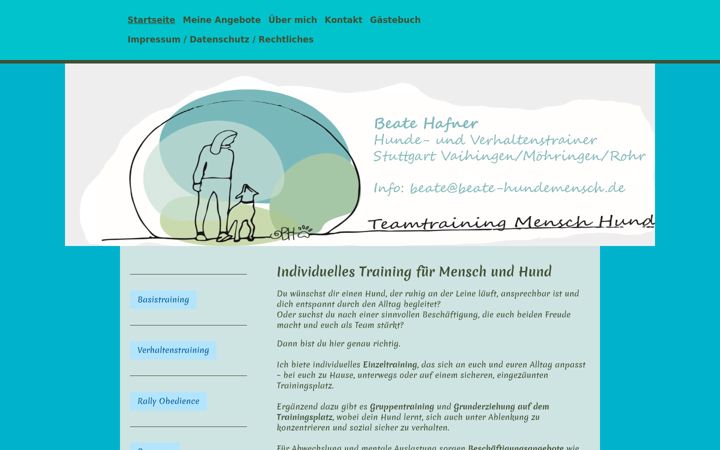 Screenshot of beate-hundemensch.de